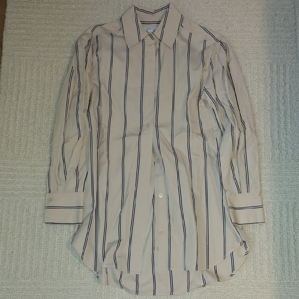 Women's Striped Button Up Shirt